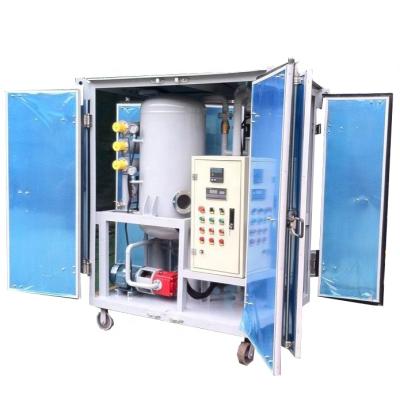 China 6000L/H Mobile Type Double Stage Transformer Oil Purification High Vacuum Transformer Oil Purifier for sale