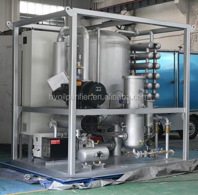 China Double Stage High Vacuum ZJA Double Stage Vacuum Used Transformer Oil Purifier Transformer Oil Filter Machine Insulating Oil Filtration for sale