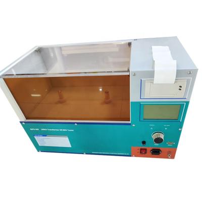 China Bdv GDYJ-502 Test Kit For Transformer Oil Test Kit 80kV Transformer Oil BDV Test Kit Dielectric Strength Tester ASTM D1816 for sale