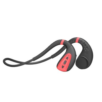 China Osteoconductive Open-Ear IPX8 Waterproof Bone Conduction Swimming Earphone with 8GB SD Card for sale