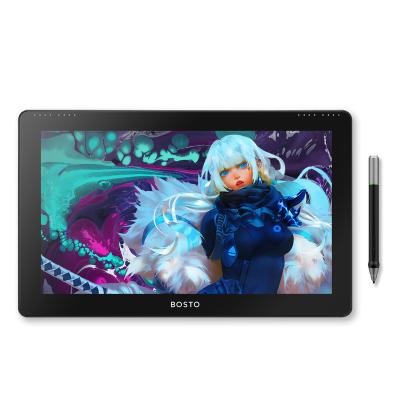 China OEM Battery-Free Pen 15.6 Inch Graphic Pen Display BT 16HD Pen Tablet With 8192 Pressure Sensitivity Battery-free Pen for sale