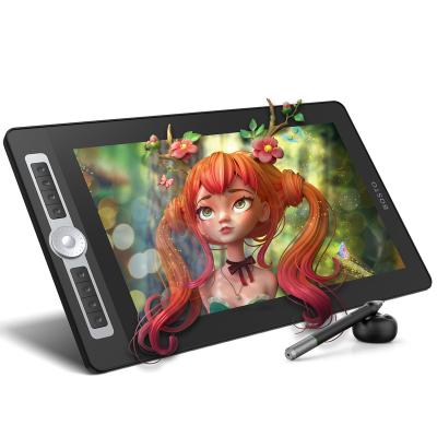 China Office School Multimedia Machine Customized Model Digital Pen Display New Tablet With Finger Touch Battery Free Graphics Pen Monitor Key Drawing Tablet for sale