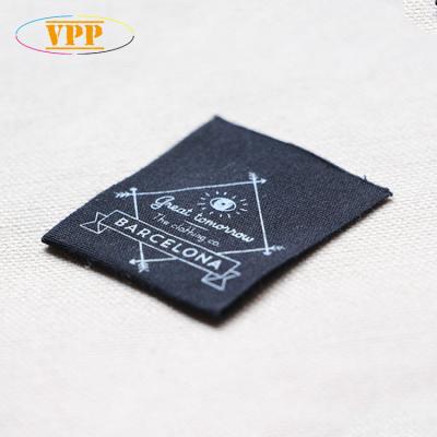 China Sustainable Cotton Fabric Labels For Baby Use Sew In Organic Labels Side Seam Care Labels Cotton Care Labels Logo Tag. for sale