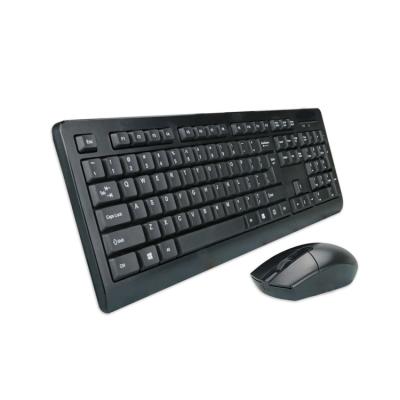 China Membrane keyboard accessories teclado desktop hot selling QWERTY wireless keyboard for computer accessories for sale