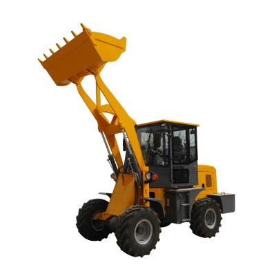 China Shop Eougem Hot Sale GEM918 1.3ton Series Snow Blade Bucket Attachment Lightweight CE Approved Mini Front Wheel Loader for sale