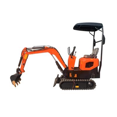 China Small Excavadoras Escavator Ripper Machine 1 Ton Mini Crawler Hydraulic Excavator with Spare Parts for sale