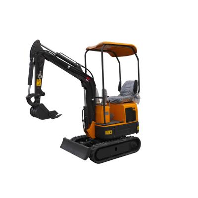 China Small Contruction Site 1 Ton Euro5 Mini Micro Small Wheel Bucket Digger Excavators for sale