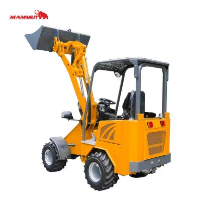 China Garden China four wheel drive farm construction telescopic boom articulated mini excavator loader radlader for sale