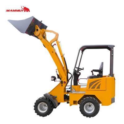 China Garden Construction Machinery Hydrostatic Transmission PWG Italian Pump Front End Loader Hydraulic Mini Radlader for sale