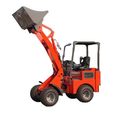 China New Design Garden Diesel Mini Heavy Duty Construction WL10 0.8ton Weight Front End Loader for sale