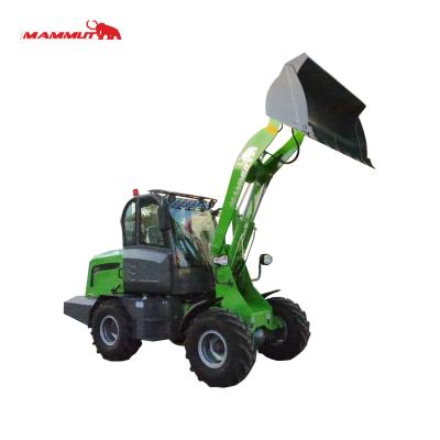 China New MAMMUT WL15 Earth Moving Machinery Arm Hammer Snow Wheel 1500KG Hotels Mini Excavator Bucket Lightweight Wheel Loaders for sale