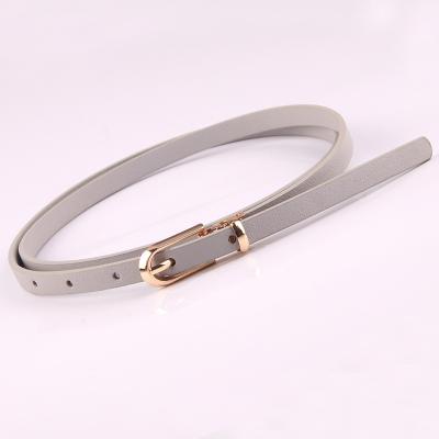 China Fashion.Casual New Multicolor Decoration Vintage Belt Lady's Thin Womens Leather Belt Pin Buckle Leather Pu Fashion Belt for sale