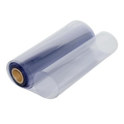 China High Clear Thickness 0.3mm Rigid Transparent PVC Plastic Sheet Roll Moisture Proof With Factory Price for sale