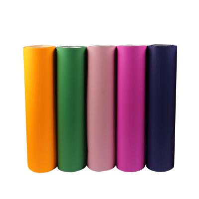 China Can Tan Customized 0.8mm Color Flock PVC Rigid Plastic Sheet For Thermoforming for sale