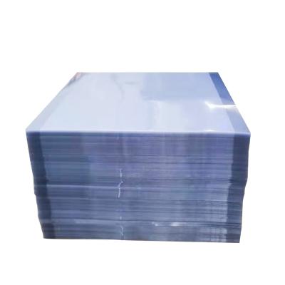 China China Custom Manufacturer UV Resistant Moisture Proof Clear Transparent Rigid PVC Plastic Sheet For Folding Boxes for sale