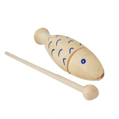 China Factory sale various hard popular hardwood fish toy product muy wooden fish for sale