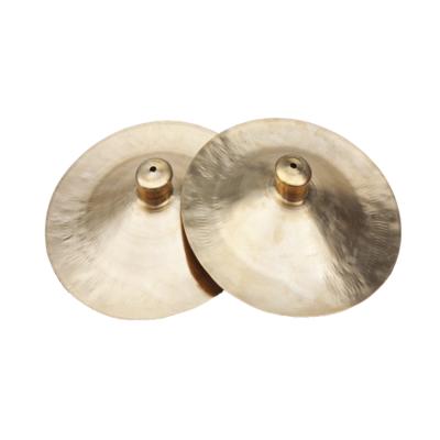 China Newest Design Hard Good Quality Popular Product 33cm Copper Cymbals Round Cymbals for sale