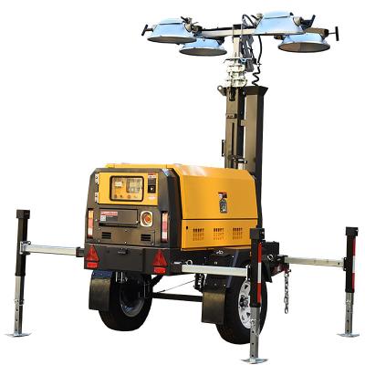 China Torre de luz de gerador diesel à prova de som à venda