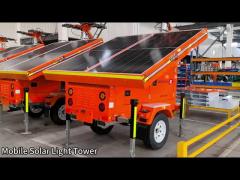 Mobile Solar Light Tower Construction Light Tower Telescopic Light Tower