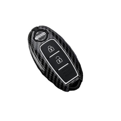 China Fashional Key Case Carbon Fiber Colors FOB Bag Car Cover Stitching Key Case for nissan for sale