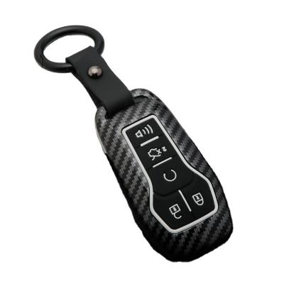 China Abs+silicon car key case for original key for ford key for for sale