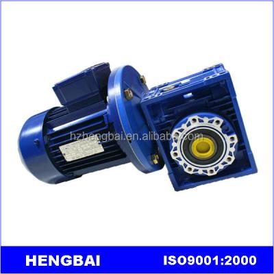 China RV Gear Motor Hollow Shaft Aluminum Worm Transmission Gearbox for sale