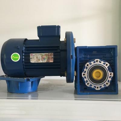 China CE Certificated Drip Proof NMRV Worm Gear 1.5KW 380/415V 50Hz AC Motor 4 Pole Three Phase Motor for sale