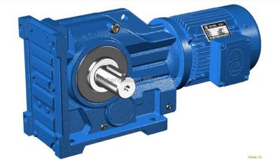 China Cast Iron Housing High Quality Small Motor Transmission K Series Helical Gear Motor Gearbox for sale