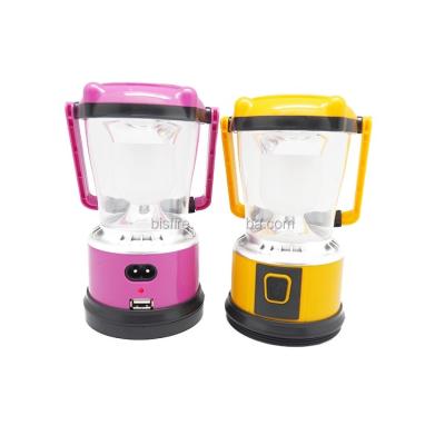 China BN-3316B Professional Camping Rechargeable Emergency Light with Solar Panel LED Lantern for Camping for sale