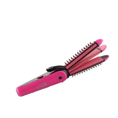 China PTC NHC-8890 Constant Temperature 3 in 1 Styling Hair Curler for Corn Straight Mini Hair Curler Curly Hair for sale