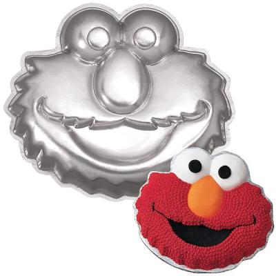 China Viable Hot Sale 3D Elmo Shaped Cake Pan Baking Aluminum Pan for sale