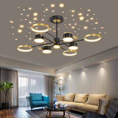 China Modern Modern Gold Decorating Long Clear Glass Bulb Poles Designer Chandeliers Pendant Lights for sale