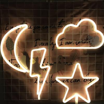 China Northern Europe Unicorn Designs Acrylic Luminous Neon Signs Led Small Signature Neon Light For Bedroom Wedding Party Christmas Home Decoration for sale