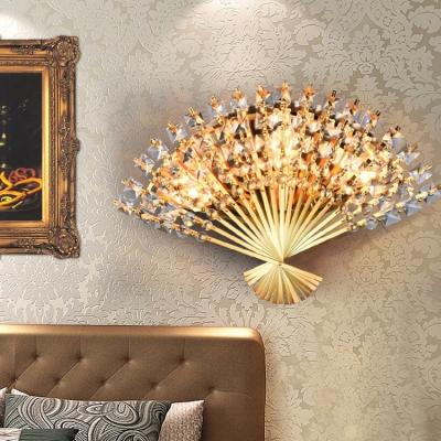 China Modern Fancy Modern Square Wall Staircase Lighting Indoor Bedroom Led Wall Lamp for sale