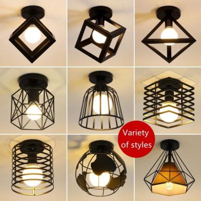 China Square Balcony Modern Minimalist Home Aisle Lights Porch Lights Hotel Room Corridor Smart Lights LED Ceiling Lamp for sale