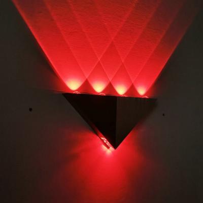 China Modern Led Villa RGB Design Decor Mount Light Bedside Wall Lamp Luxury Housing Nanolea Wall Lamps for sale