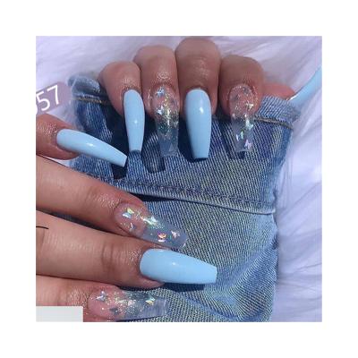 China Hot Selling Salon Effect Fashion Ladies Nail Supplies Artificial Nail Kits for sale