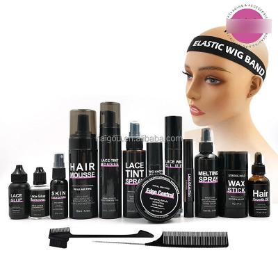 China Strong Fixed Strong Glue Waterproof Tube Hold Headbands Lace Wigs Adhesive Glue in Tube Customize Logo and Lace Tint Spray for sale