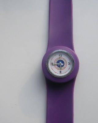 China cute silicone pat watch for sale