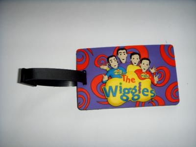 China lovely PVC luggage tag for sale