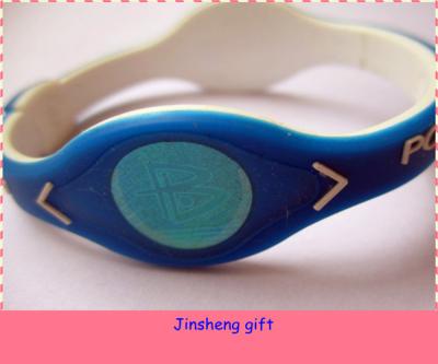 China silicone power force bracelet for sale