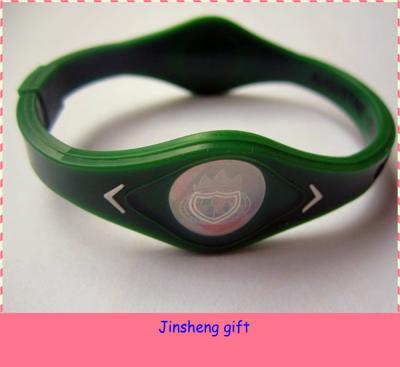 China Magnetic Balance Silicon Power wristband for sale