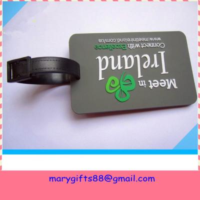 China 2014 Custom plastic luggage tag for sale