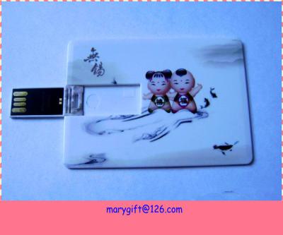 China Gift&Business Credit Card USB Flash Memory for sale