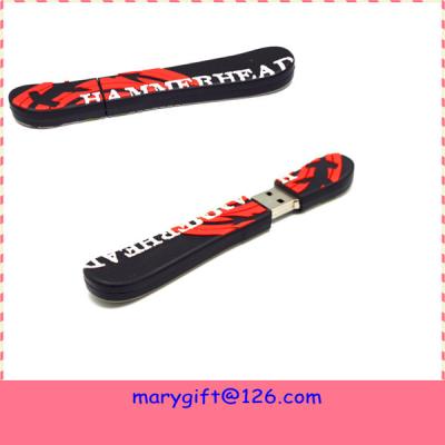 China most popular USB flash drive with soft PVC case for sale