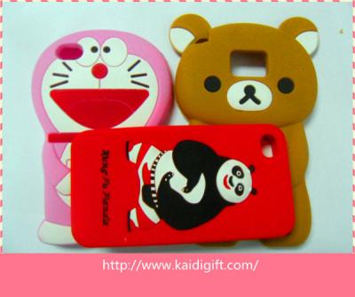 China Silicone Cell Phone Cases Flexible With Custom Logo for sale