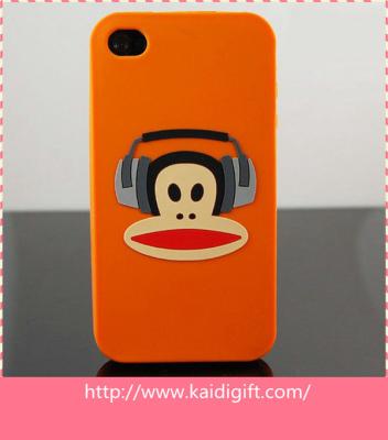 China Soft Animal Shape Silicone Cell Phone Cases Cute For Christmas Gift for sale