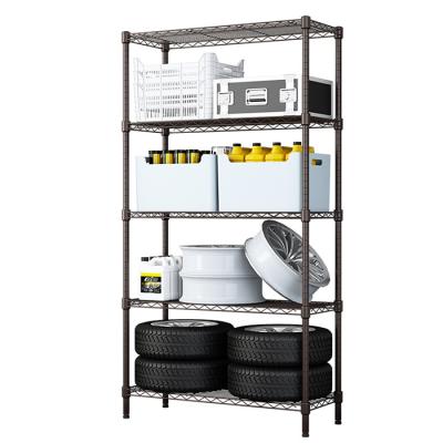 China High Corrosion Protection Load Bearing Corrosion Protection Storage Wire Shelf Metal Rack for sale