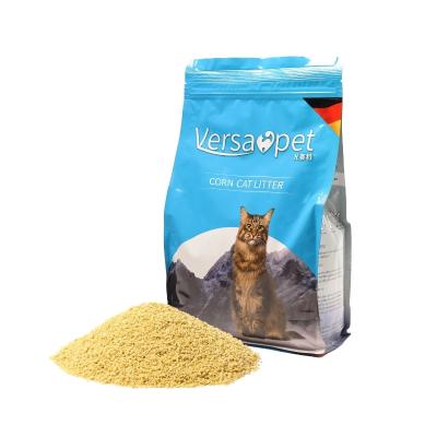 China Lovepet Hot-selling 100% Pet Products Viable Natural Broken Millet Cat Litter Super Deodorant Degradable Kitty Sand for sale