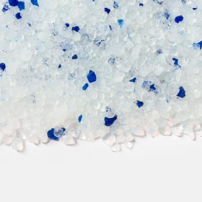 China Lovepet Viable Ultra Absorbent No Dust Crystal Silicone Cat Litter Non Clumping Silica Gel Crystal Cat Litter Sand for sale